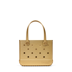 Handcrafted Vintage-Inspired Bitty Bogg Bag - Metallic Goldie - Limited Release