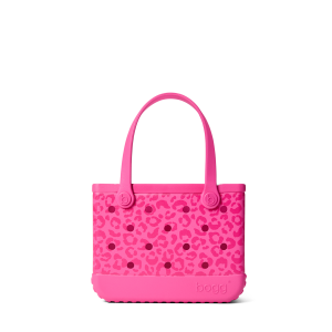 Deluxe Designer Elite Bitty Bogg Bag - Purrr-fectly Pink Leopard