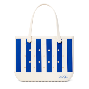 Select Original Bogg Bag - Mykonos Blue Stripe