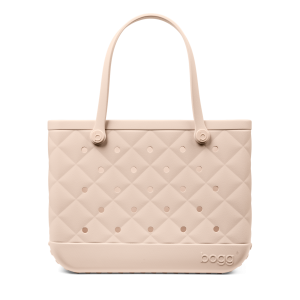 Contemporary Luxury Original Bogg Bag - Quilted Freshly Pressed Linen